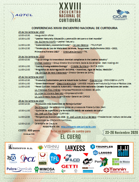 Cromogenia en el XXVIII Encuentro Nacional de Curtidoría, México