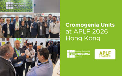 Cromogenia Units showcases its latest leather solutions at APLF 2026 in Hong Kong