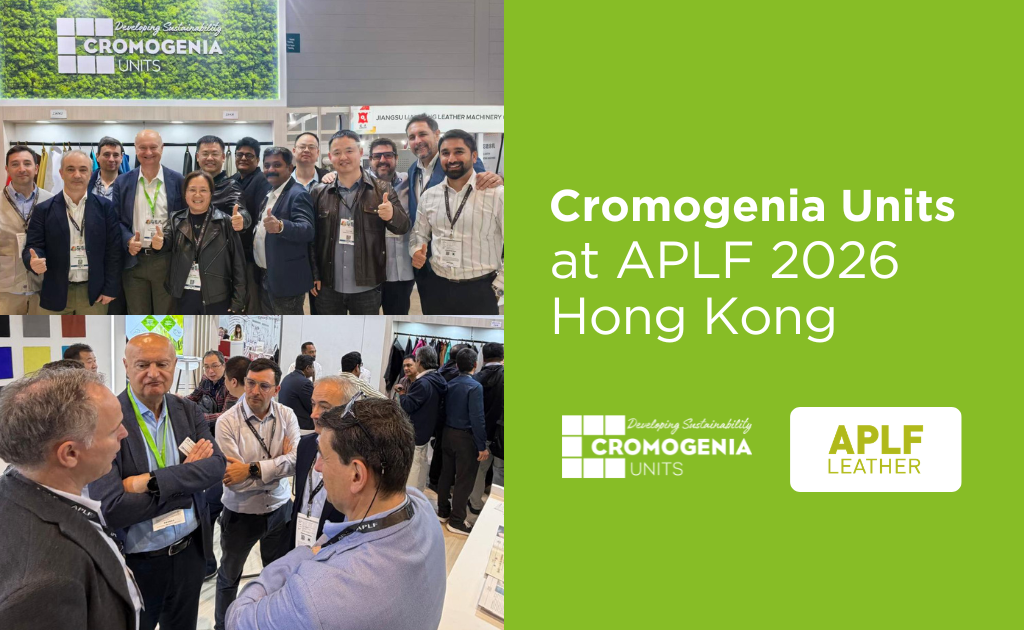 Cromogenia Units showcases its latest leather solutions at APLF 2026 in Hong Kong
